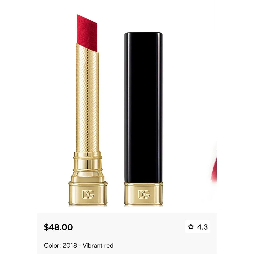 D & G Dolce and Gabbana My Comfy Matte Lip Stylo MY 2018